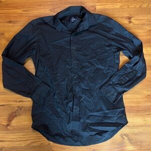 George Black Long-Sleeve Dress Shirt